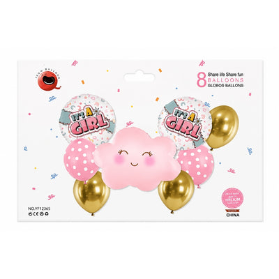 It’S A Girl Baby Shower Balloon Decoration Set (Uninflated)