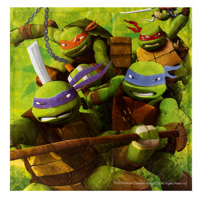 Ninja Turtles - Two Ply - Paper Napkin 33 X 33 Cm S - 20 Pcs
