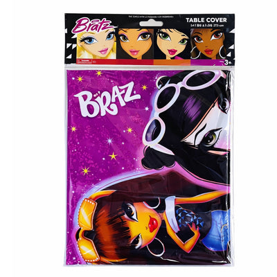 Bratz Party Decoration Tableware - Table Cover- 180X150 Cm