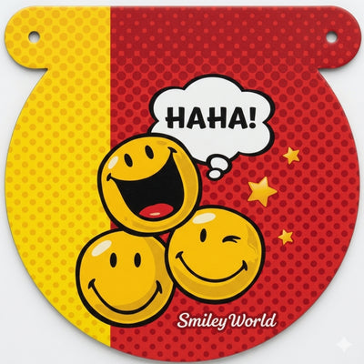 Smiley World Party Decoration Flag Banner - 3Mtr