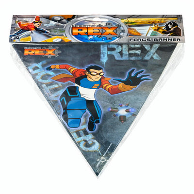 Generator Rex Party Decoration Flag Banner - 3Mtr