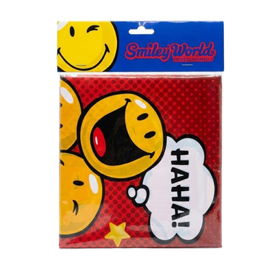 Smiley Party Decoration Tableware - Table Cover - 180X150 Cm