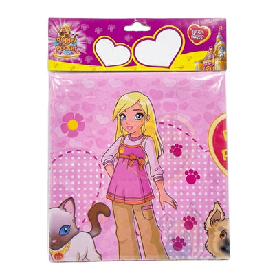 Puppy In My Pocket Party Decoration Tableware - Table Cover - 180X150 Cm
