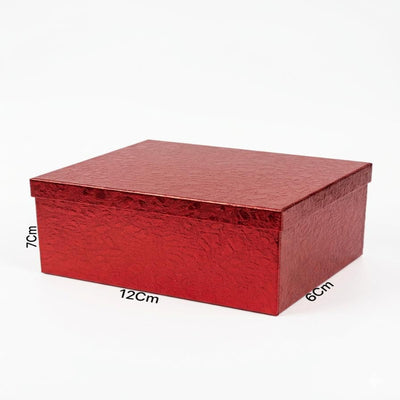 Gift Box Red Colour - Small - 12X7X6Cm