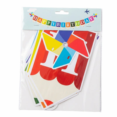 Happy Birthday Colourful Party Banner