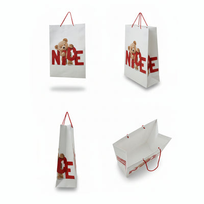 Teddy Bear Party Favor Gift Bag - 50X72X18 Cm