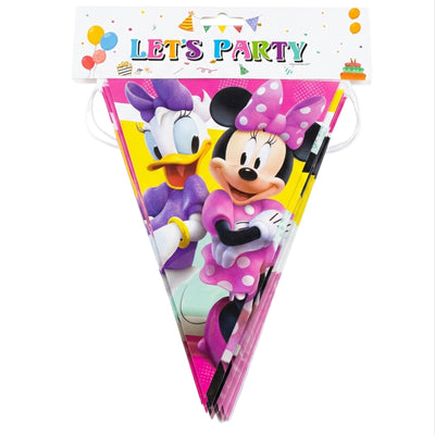 Disney Minnie Mouse Party Decoration Flag Banner - 30 Cm