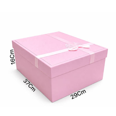 Gift Box Pink Colour - Large - 37X16X29Cm