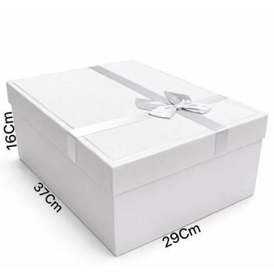 Gift Box Gray Color - Large -37X16X29Cm