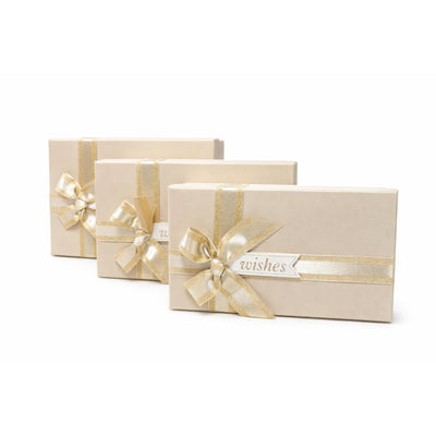Gift Box 3Pcs Set - Cream Colour