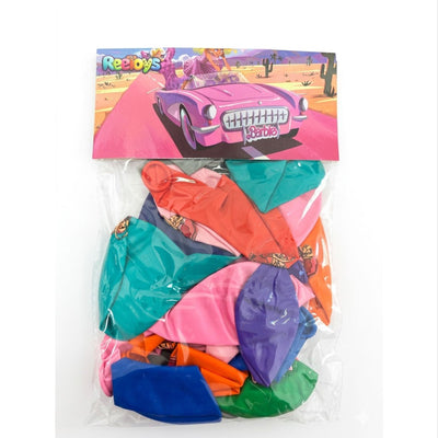 Party Decoration Barbie Themed Balloons - 25Pcs Set - Assorted Colours (Uninflated)