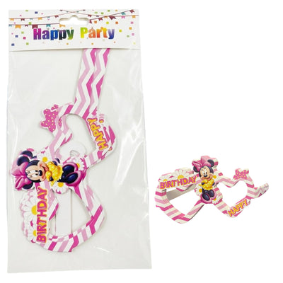 Minnie Mouse Theme Happy Birthday Party Glasses - Goggles