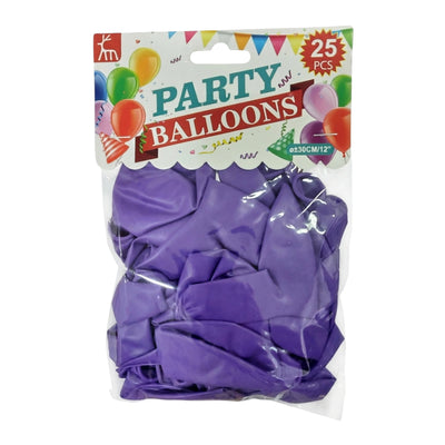 Party Decoration Balloon Kit - Purple - Pack Of 25 Pcs
