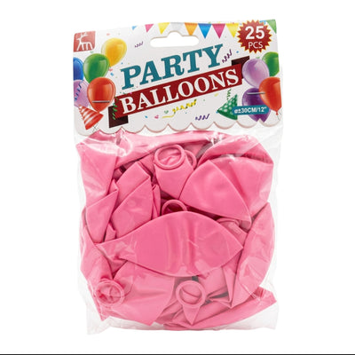 Party Decoration Balloon Kit - Pink - Pack Of 25 Pcs