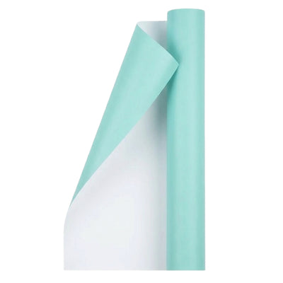 Gift Wrapping Paper - Mint Blue - 70X100 Cm Roll ( Pack Of 2 Pcs )