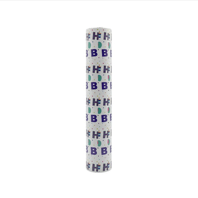 Happy Birthday Printed Gift Wrapping Paper - 70X100 Cm Roll ( Pack Of 2 Pcs )