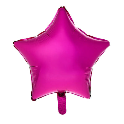 Star Shaped Foil Balloon - Pink - 18 Inch