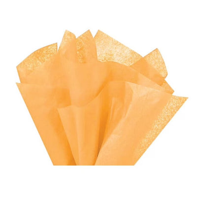 Gift Wrapping Tissue Paper Peach - 50.8X66 Cm - Pack Of 10 Sheets