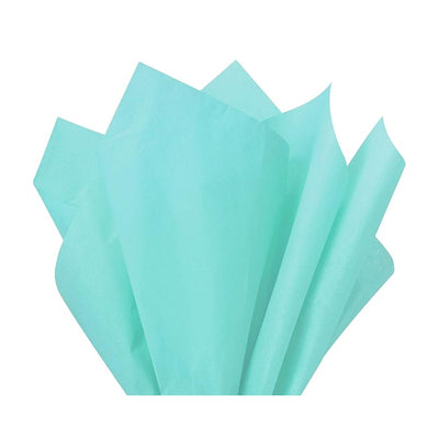 Gift Wrapping Tissue Paper Turquoise Blue - 50.8X66 Cm - Pack Of 10 Sheets