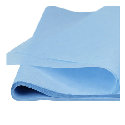 Gift Wrapping Tissue Paper Cornflower Blue - 50.8X66 Cm - Pack Of 10 Sheets