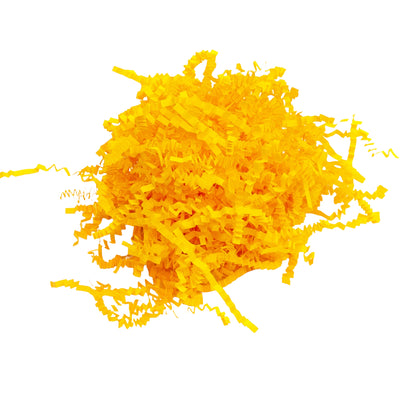 Crinkle Shredded Gift Paper Filler - Mustard Yellow