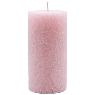 Party Decoration Fragrance Candle Shape Of Pillar Round - Pink - 4X2 Inch - 1 Pcs Only