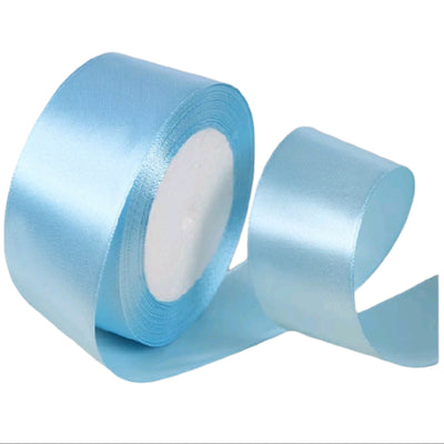 Party Decoration Satin Gift Ribbon - Light Blue - 1.5 Inch X 25 Yards