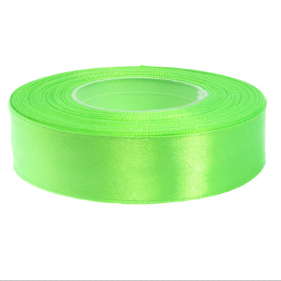 Party Decoration Satin Gift Ribbon - Light Green - 1 Inch X 25 Yards