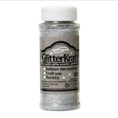 Glitterkraft Crafting Powder - Silver - 100 G