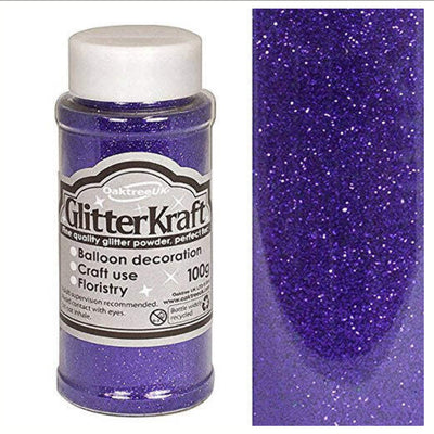 Glitterkraft Crafting Powder - Purple - 100 G