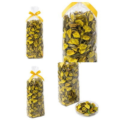 Decoration Potpourri Dry Flower Fragrancing Leaves - Yellow Colour