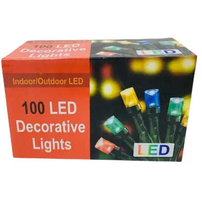 Party Decorative Led String Light - 100 Lights - (Warm Color)