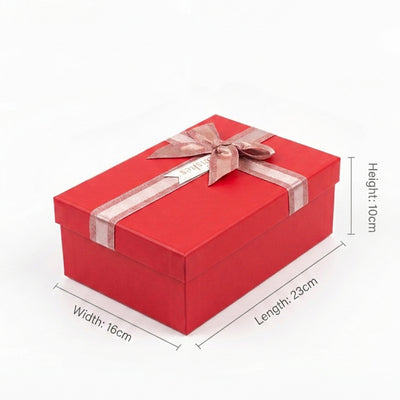 Gift Packing Box Red Colour Large 23X10X16 Cm