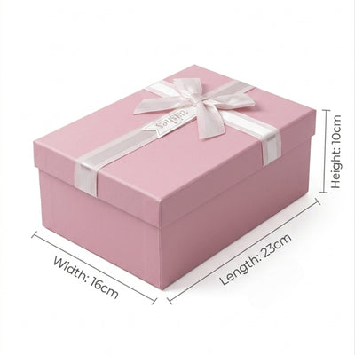 Gift Packing Box Pink Colour Large 23X10X16 Cm