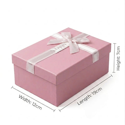 Gift Packing Box Pink Colour Small 19X7X12 Cm