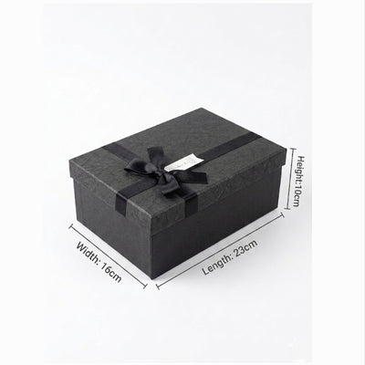 Gift Packing Box Black Colour Large 23X10X16 Cm