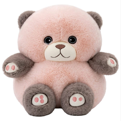 Bean Teddy Bear Plush Doll - Pink Color - 30 cm