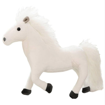 Horse Soft Plush Doll Toy For Gift - White - 30 Cm