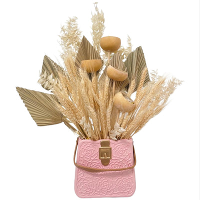 Mixed Dry Flower Vase