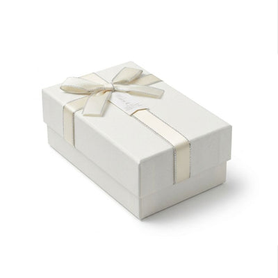Small Gift Box Off White Colour - 15X9X6 Cm
