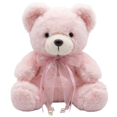 Bear Soft Plush Doll Toy for Gift - Pink - 25 cm