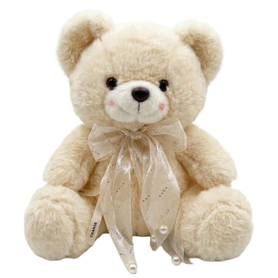 Bear Soft Plush Doll Toy for Gift - Cream Color - 25 cm