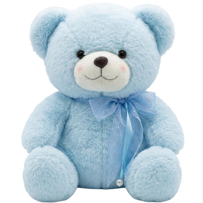 Bear Soft Plush Doll Toy for Gift - Blue - 30 cm