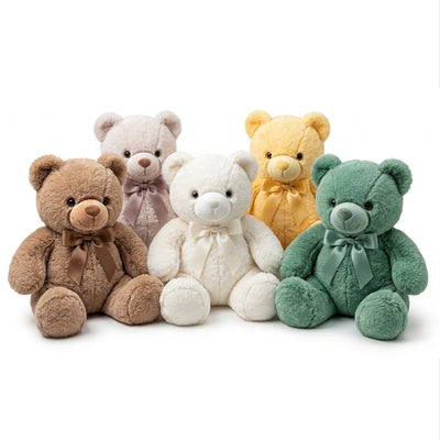 Bear Soft Plush Doll Toy for Gift - Assorted (1 Piece Only) 28 cm