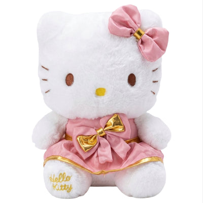 Hello Kitty Soft Plush Doll Toy With Bow For Gift - 28 Cm