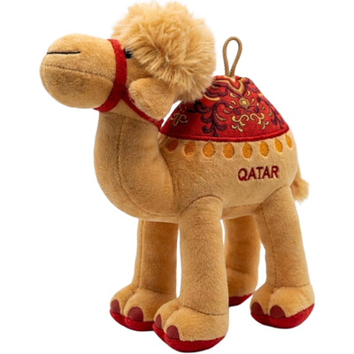 Qatar Theme Camel Soft Plush Doll Toy For Gift - 20 Cm