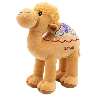 Qatar Theme Camel Soft Plush Doll Toy For Gift - 25 Cm