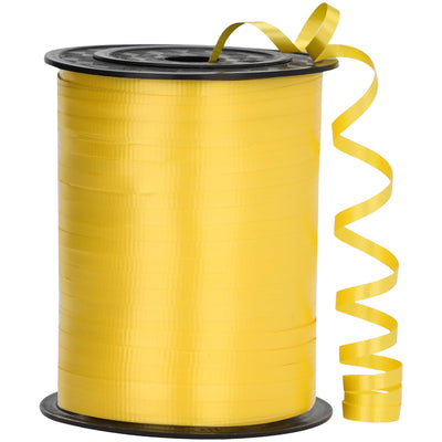 Gift Wrapping Decorative Grossgrain Ribbon - Yellow Colour