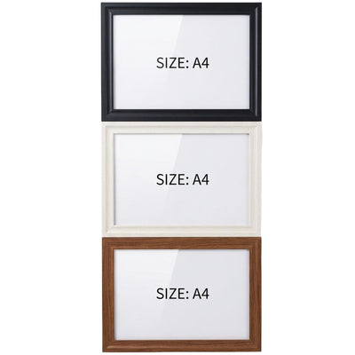 Wooden Photo Frame - Assorted Colours ( 1 Frame Only ) - A4