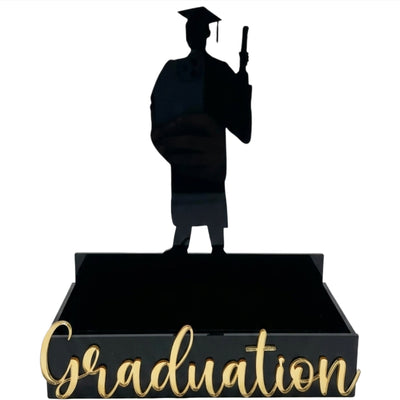 Decorative Acrylic Graduation Gift Set for Male
